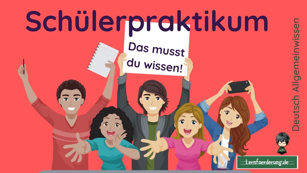 Vorschaubild zu YouTube-Video Schülerpraktikum - welche gibt es und was musst du wissen