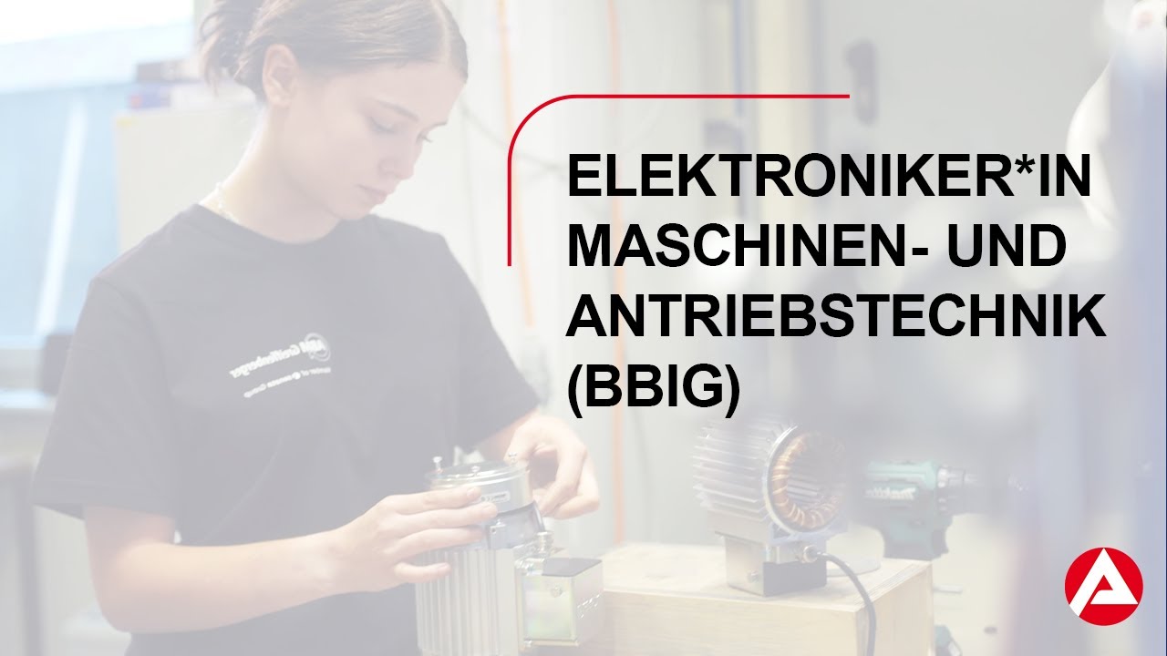 Vorschaubild zu YouTube-Video Elektroniker*in - Maschinen und Antriebstechnik (BBiG)